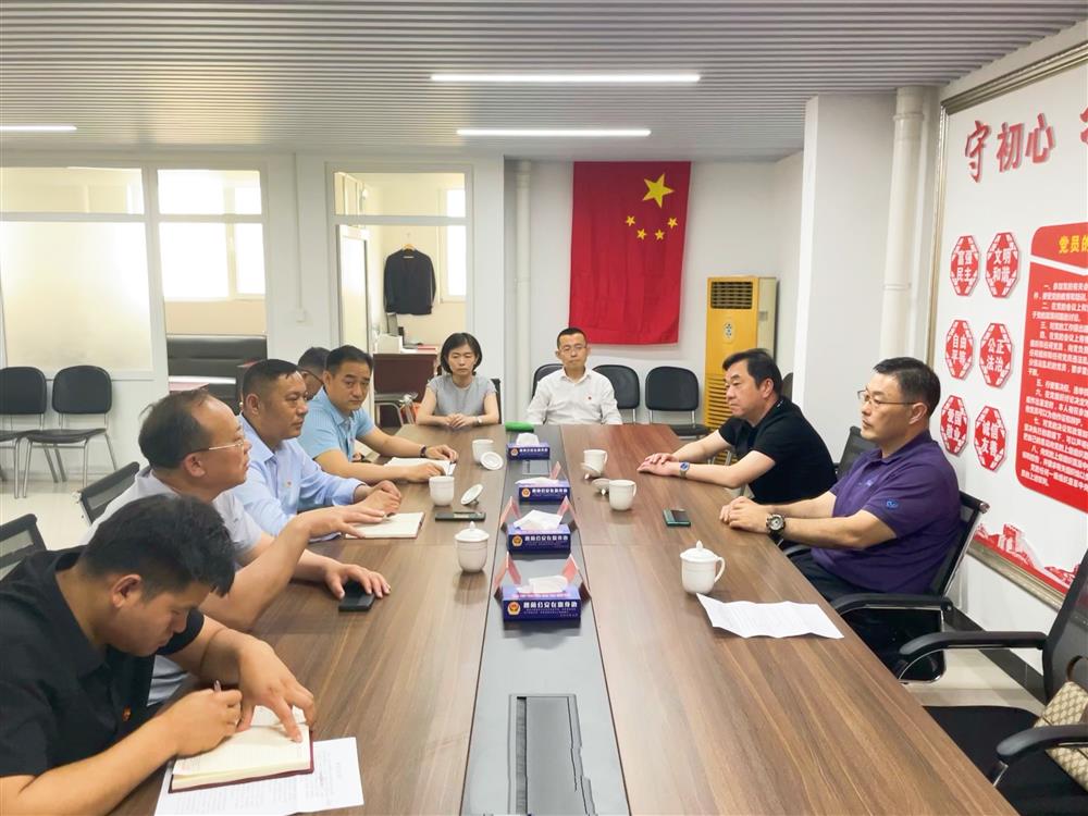 學(xué)黨史，辦實事 濟南產(chǎn)發(fā)集團到楚莊村黨支部走訪調(diào)研